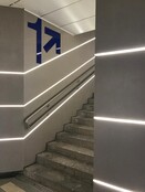 LED gipsplaat profiel met klikafdekking 77 mm x 13,5 mm GIPS200