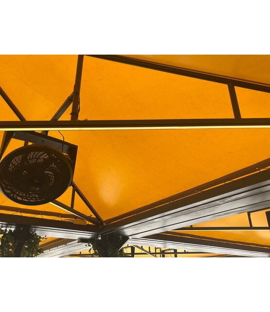 LED profiel inclusief opaal klikafdekking 15mm x 15,69mm - 302ZWART