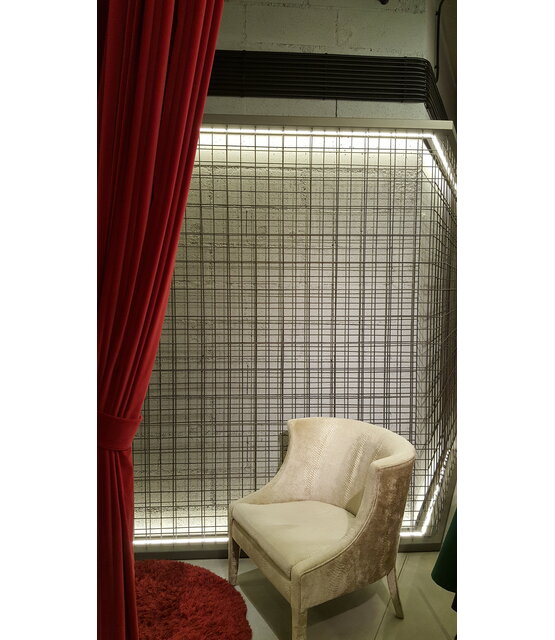 LED opbouw profiel met afdekking 18,1 mm x 19,02 mm - 18ALU