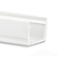 LED profielen Luksus Wit LED profiel met klikafdekking 13,4 mm x 11,46 mm – SLIM04WIT
