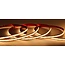 COB LED strips Luksus COB LED strip 12 volt amber warm wit 9W 1020LM 480LED p/m IP20 2200K - 5 meter