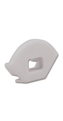 Eindkap met kabeldoorvoer - C25ALU