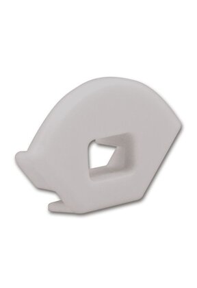 Eindkap met kabeldoorvoer - C25ALU