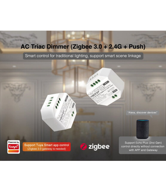 Trackrail ZIGBEE LED dimmer - Miboxer TRI-C1ZR