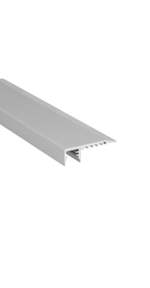 LED trapprofiel 2 meter met klikafdekking 46,6mm x 14,1mm – M10ALU