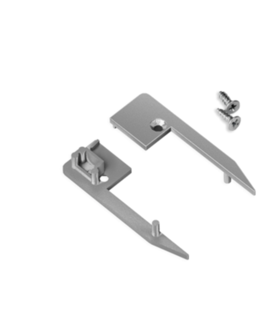 Eindkap set van 2 stuks M10ALU trapprofiel