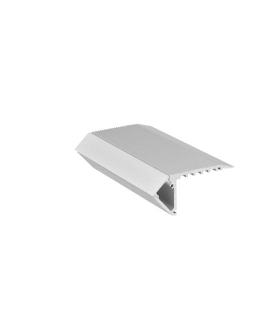 LED trapprofiel 2 meter met klikafdekking 58,9mm x 27,5mm – B12ALU