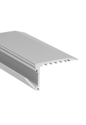 LED trapprofiel 2 meter met klikafdekking 58,9mm x 27,5mm – B12ALU