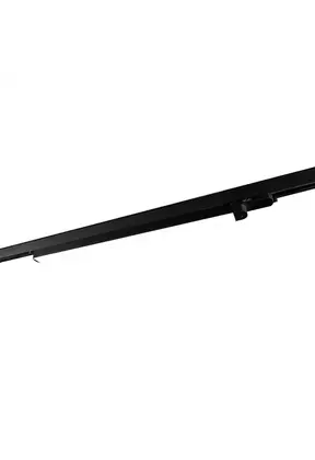 3-FASE instelbare lineaire LED lijn 60cm zwart 120 graden bundel - LINA60ZWART