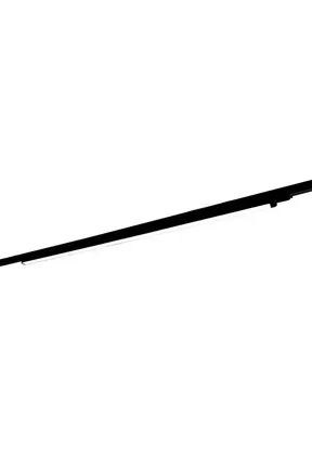 3-FASE instelbare lineaire LED lijn 100cm zwart 120 graden bundel - LINA110ZWART