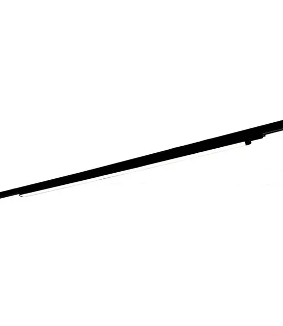 3-FASE instelbare lineaire LED lijn 100cm zwart 120 graden bundel - LINA110ZWART