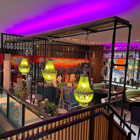 Restaurant Diemen volledige instelbare LED strips