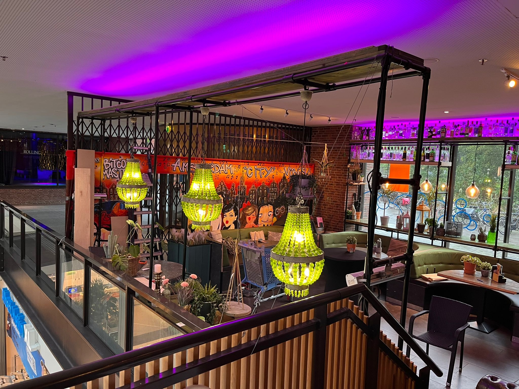 Restaurant Diemen volledige instelbare LED strips