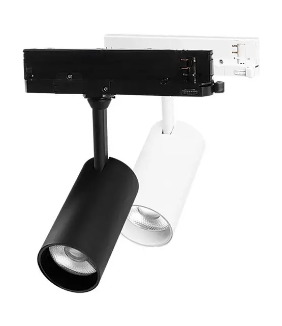 3- fase rail spot zwart Miboxer tracklight RGB+CCT Zigbee 3.0 + 2.4GHz