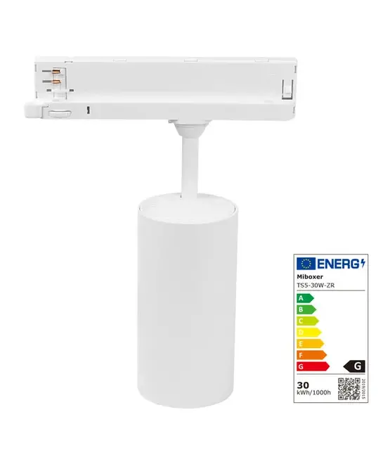 3- fase rail spot wit Miboxer tracklight RGB+CCT Zigbee 3.0 + 2.4GHz