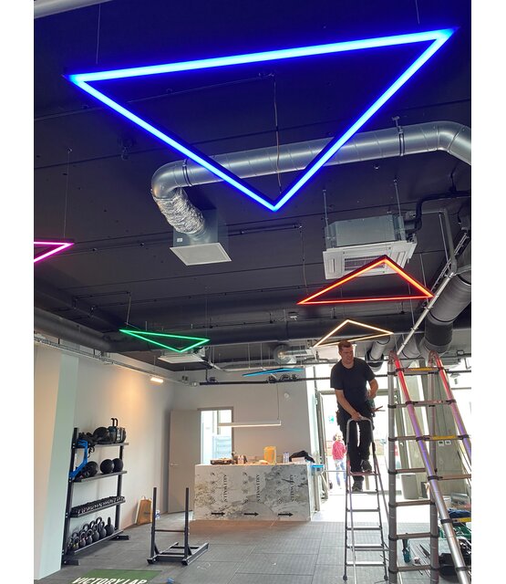 LED profiel ophangsysteem kabels voor XL11ZWART