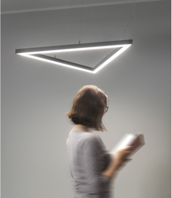 Zwart LED XL profiel 2 meter met afdekking 33,4mm x 29,6mm - XL11ZWART