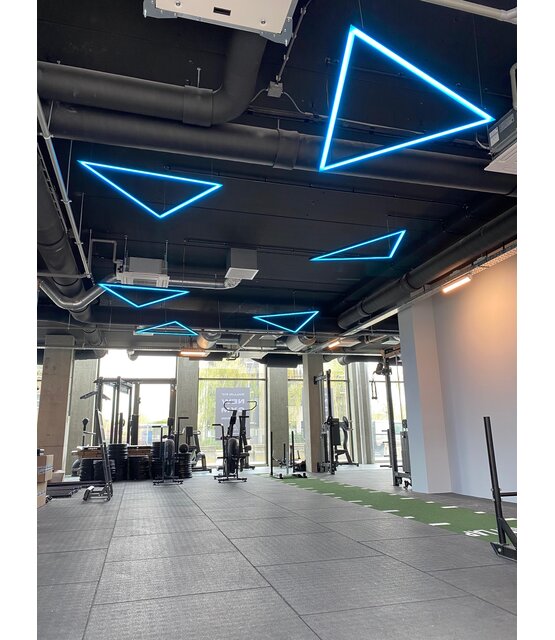 Zwart LED XL profiel 2 meter met afdekking 33,4mm x 29,6mm - XL11ZWART