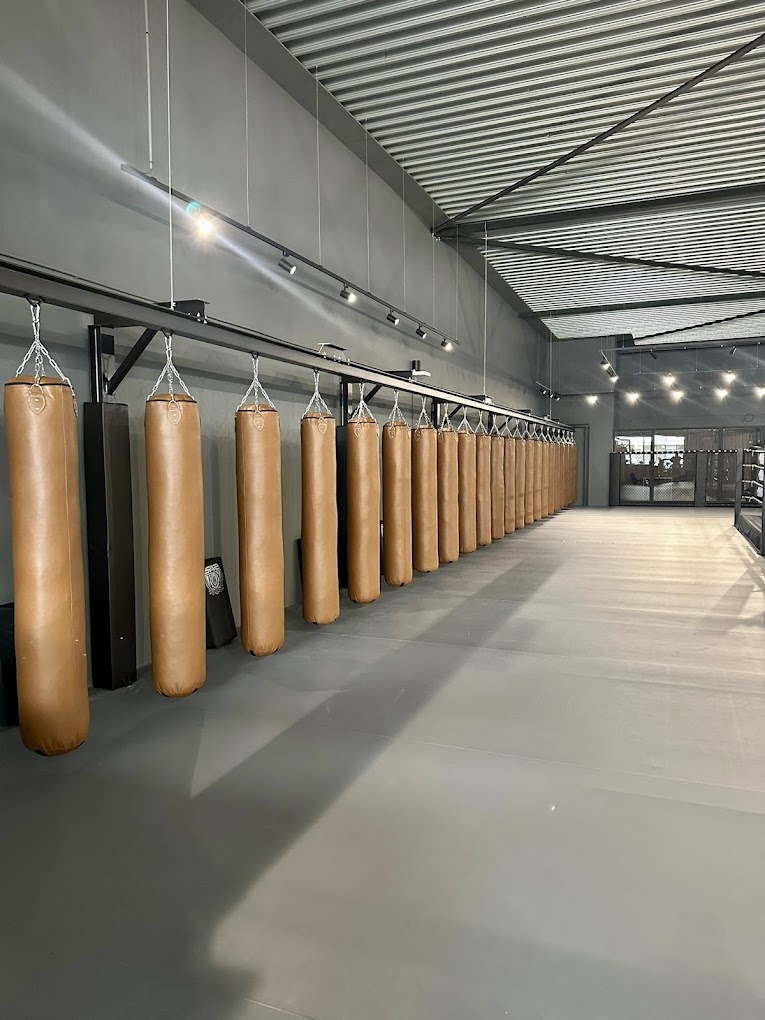 Bokshal met LED spots