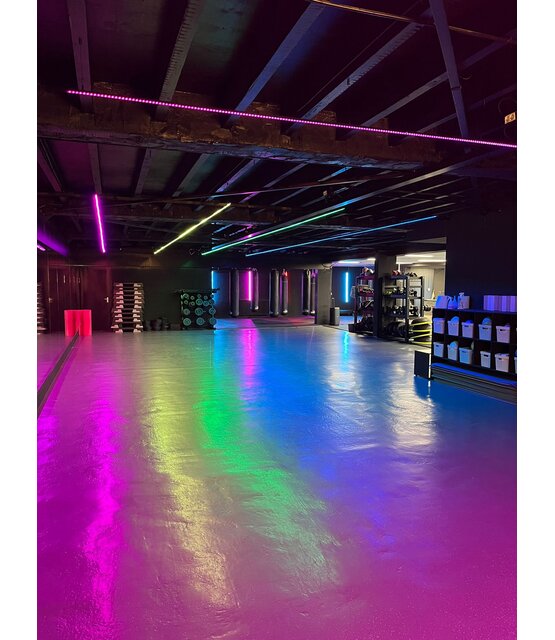 Kabelgoot / onderprofiel / Ophangprofiel voor LED profiel XL06ALU - 2 meter - MONTAGEPROFIEL