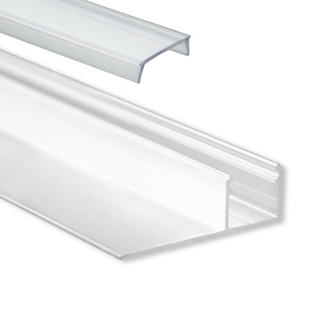 Hoe monteer ik een LED profiel GIPS100 voor plafond gipsplaat of hout