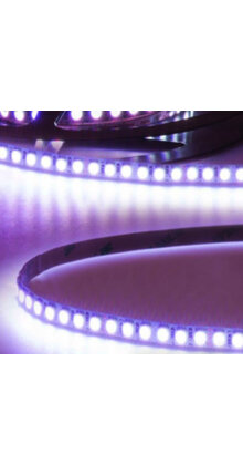 PRO 5mm brede RGB LED strip 12vdc 10W 1050LM 120LED p/m IP20 - 5 meter