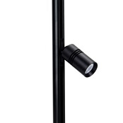 Mini LED rails ronde vitrine trackrail - MD3 ALU