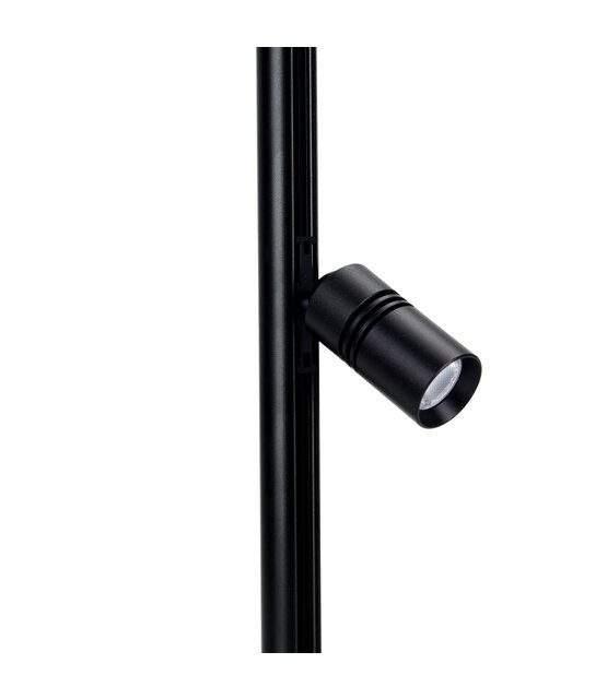 Mini LED rails ronde vitrine trackrail - MD3 ALU