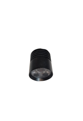 LED Vitrine Fixed 3 watt 2700 kelvin Extra Warm Wit - zwart