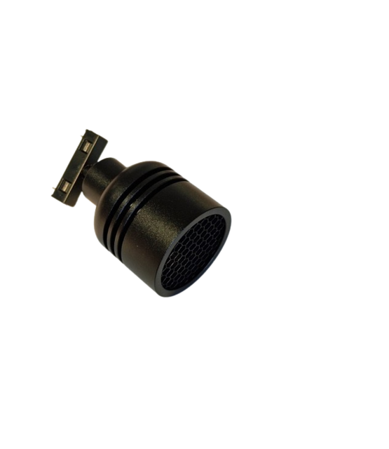 LED Vitrine Spot Show Type Track spot Fixed Warm Wit - zwart