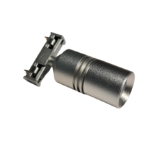 LED Vitrine Spot Show Type Track spot Tube Warm Wit - zilver