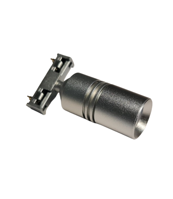 LED Vitrine Spot Show Type Track spot Tube Warm Wit - zilver