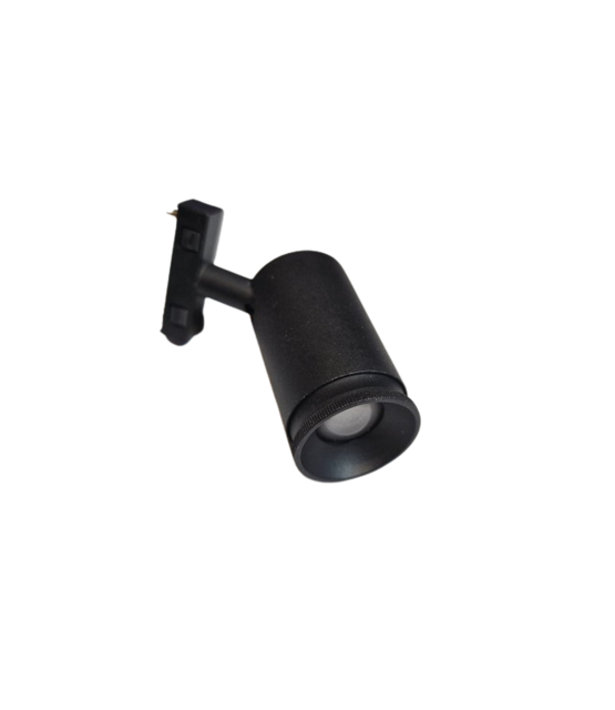 LED Vitrine Spot 3 watt 2700 kelvin extra warm wit Track spot ZOOM - ZWART