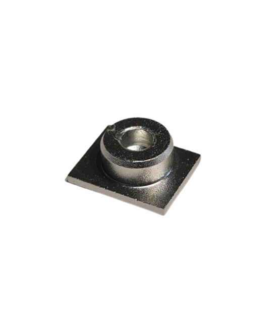 Eindkappen voor de Zwarte vierkante trackrail. - Copy