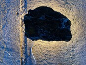 Versteend houten design lamp -  Dual White - 2700k - 6500k - #101