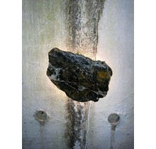 Versteend houten design lamp -  Dual White - 2700k - 6500k - #101