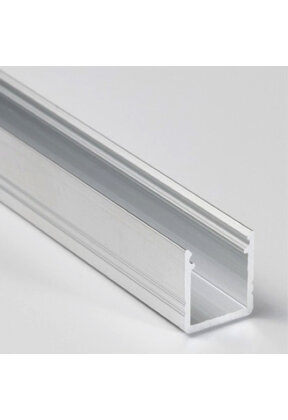 LED profiel 3 meter met afdekking 12 mm x 12 mm – SLIM200ALU