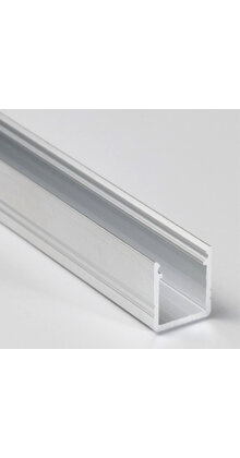 LED profiel 4 meter met afdekking 12 mm x 12 mm – SLIM200ALU