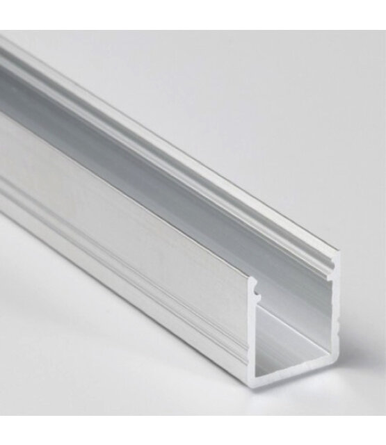 LED profiel 4 meter met afdekking 12 mm x 12 mm – SLIM200ALU
