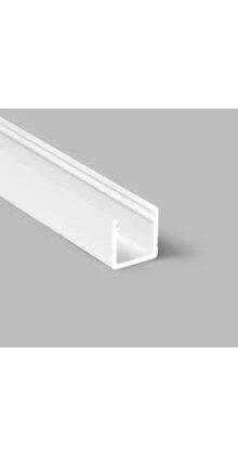 Wit LED profiel 4 meter met afdekking 12 mm x 12 mm – SLIM200WIT
