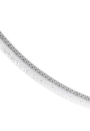 Horizontaal buigbaar LED stucprofiel inclusief afdekking 55,3 mm x 11 mm STUC360