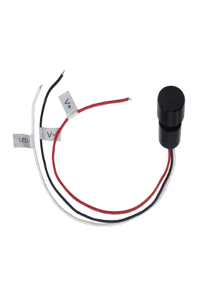 Mini compacte inbouw LED draaidimmer 12 & 24 Volt max 4ampere - SBS002