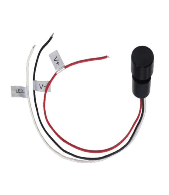 Mini compacte inbouw LED draaidimmer 12 & 24 Volt max 4ampere - SBS002