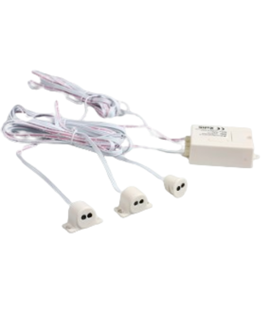 LED hand/deur controller inclusief 1 LED sensor d.m.v. deur openen – Sensor1213 - WIT