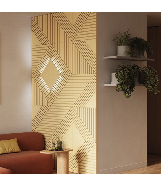 3D LED wandpaneel - Imperial LED