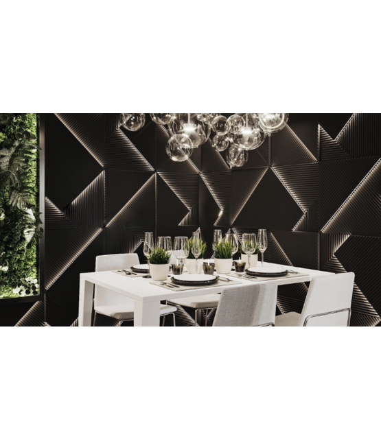 3D LED wandpaneel - Fields LED