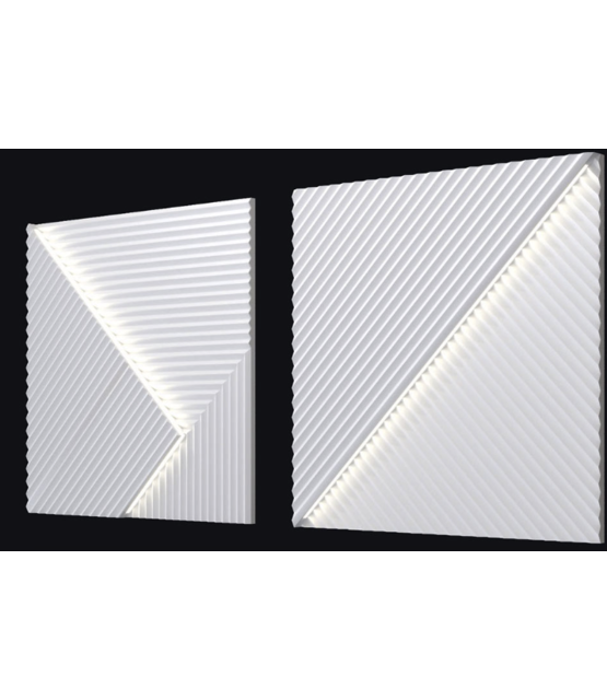 3D LED wandpaneel - Fields LED