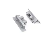 Eindkap set voor LED profiel  208ALU