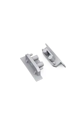 Eindkap set voor LED profiel  208ALU