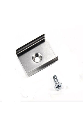 montageklem t.b.v. led profiel 208ALU, 208WIt, 208ZWART